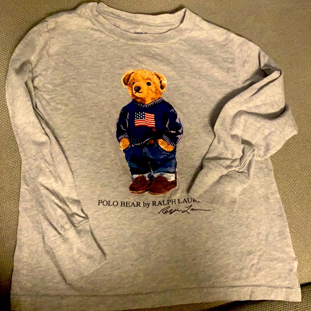 Ralph Lauren Long Sleeve Polo Bear
